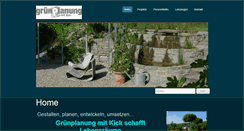 Desktop Screenshot of gruenplanung-mit-kick.ch