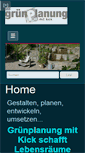 Mobile Screenshot of gruenplanung-mit-kick.ch